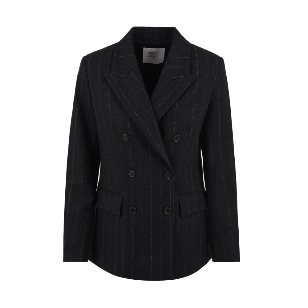 Douuod Woman Blauwe Bronx Jas voor Vrouwen Blue Dames