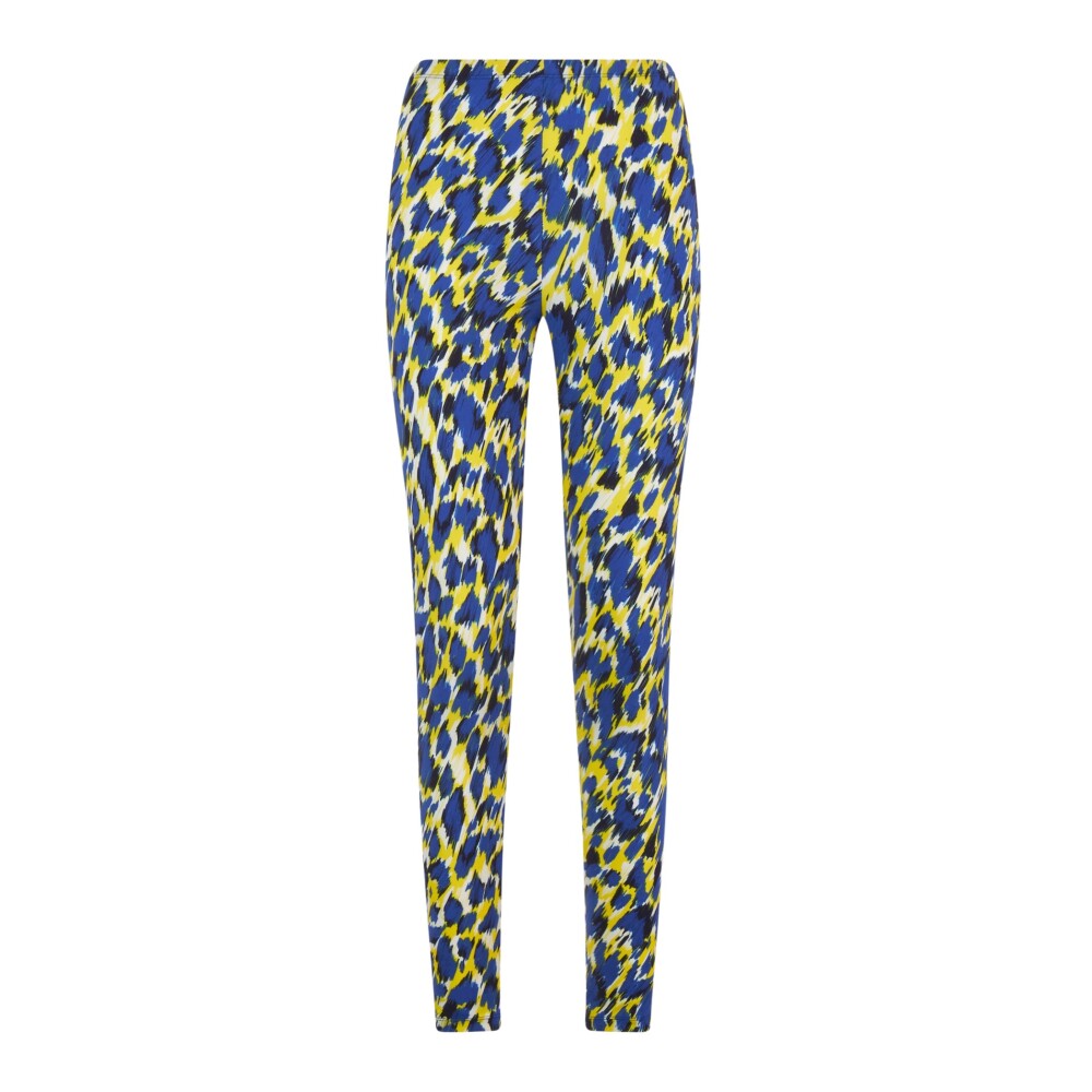 Blue and yellow leggings best sale