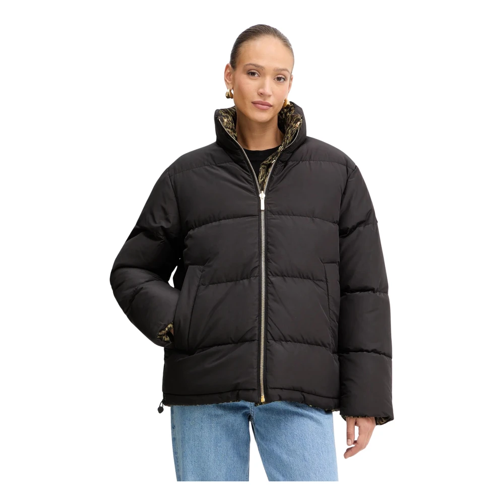 Just Cavalli Donna Nero - Giacca Trapuntata Reversibile - Jackets - L