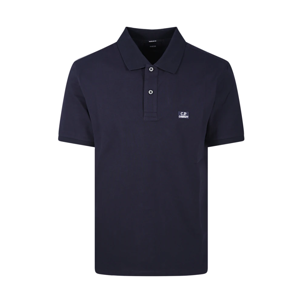 C.P. Company Total Eclipse Regular Polo Shirt Blauw Heren