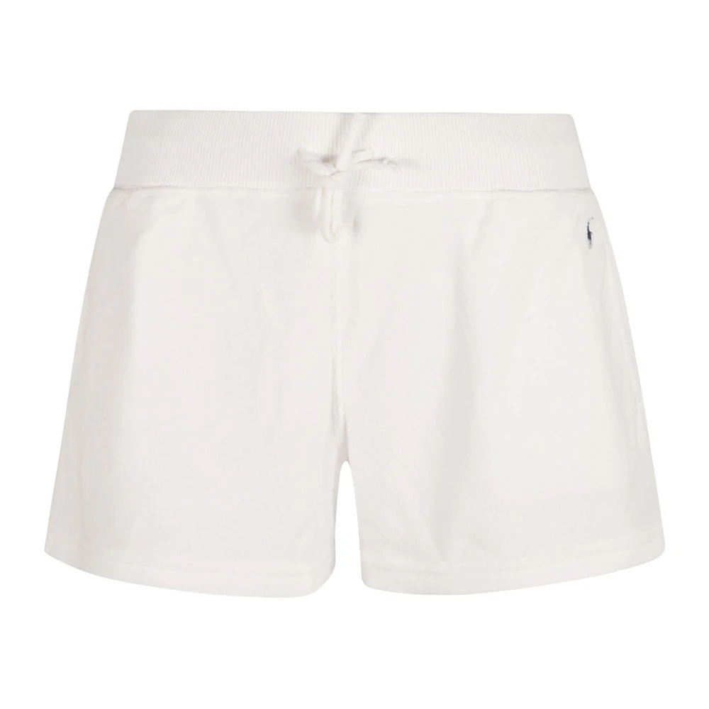 Polo Ralph Lauren Regular fit korte broek met logostitching model 'TERRY'