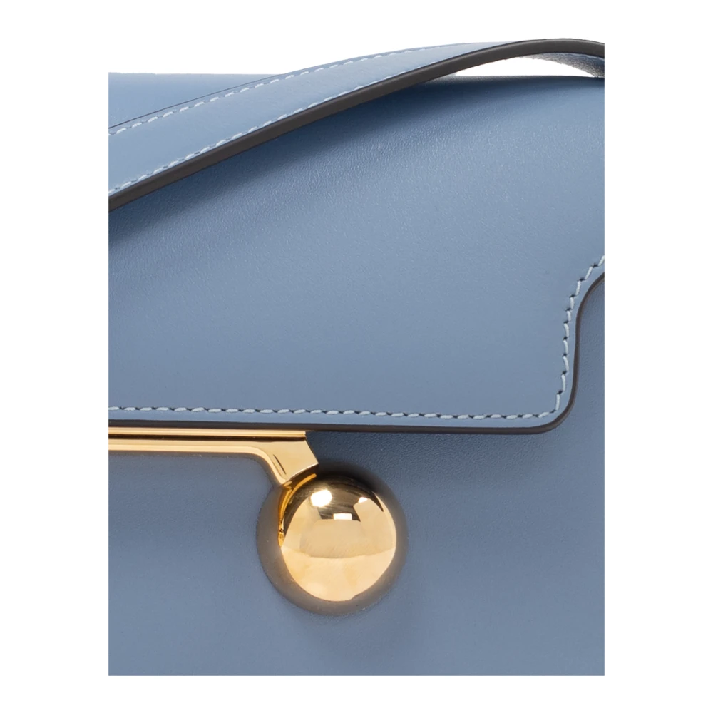 Marni Schoudertas Trunkaroo Mini Blue Dames