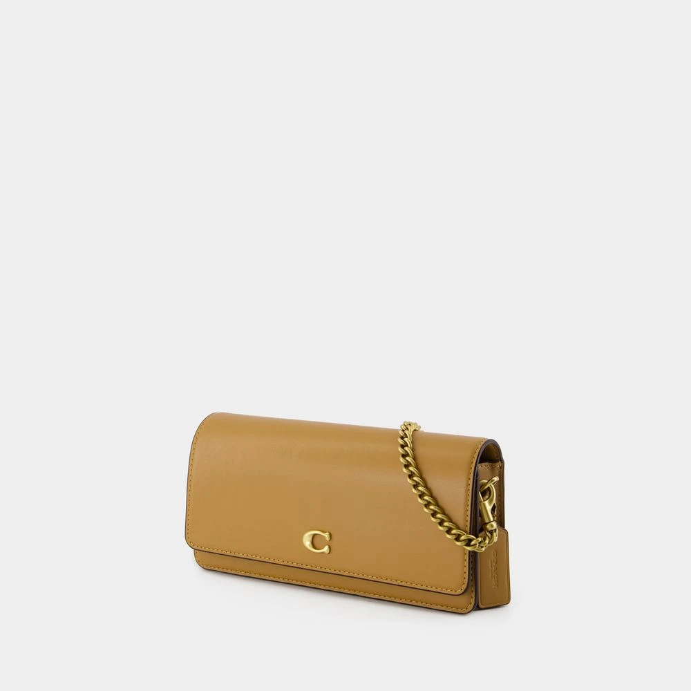 Coach Bruin leren crossbody tas Brown Dames