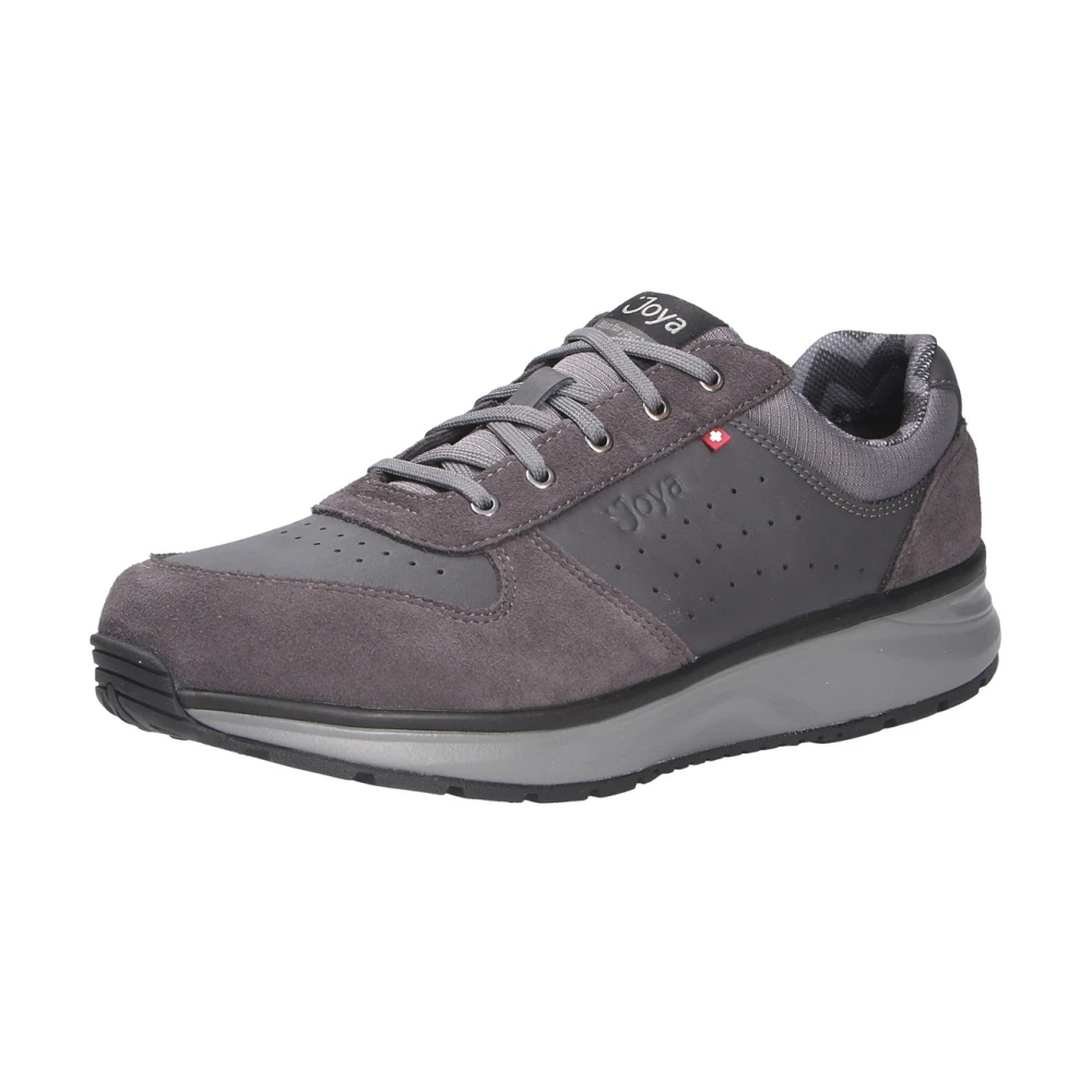 Joya Klassieke Donkergrijze Comfort Schoenen Heren Schoenen Grijs
