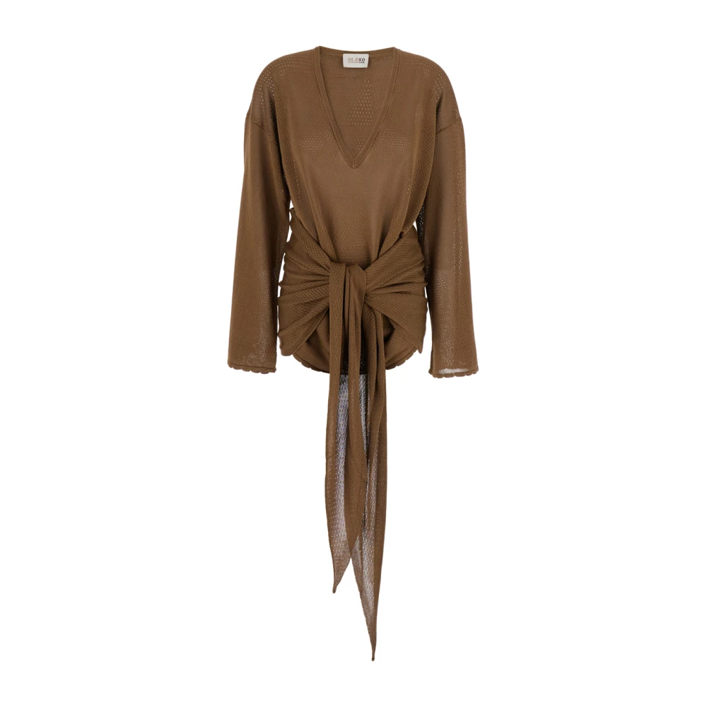 Knitwear > V-neck Knitwear - - The Attico - Modalova