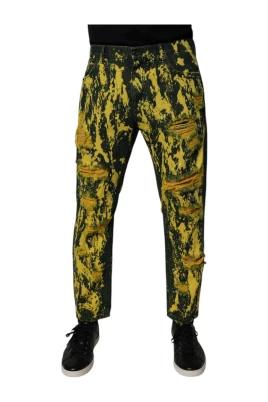 Tie Dye Skinny Denim Jeans