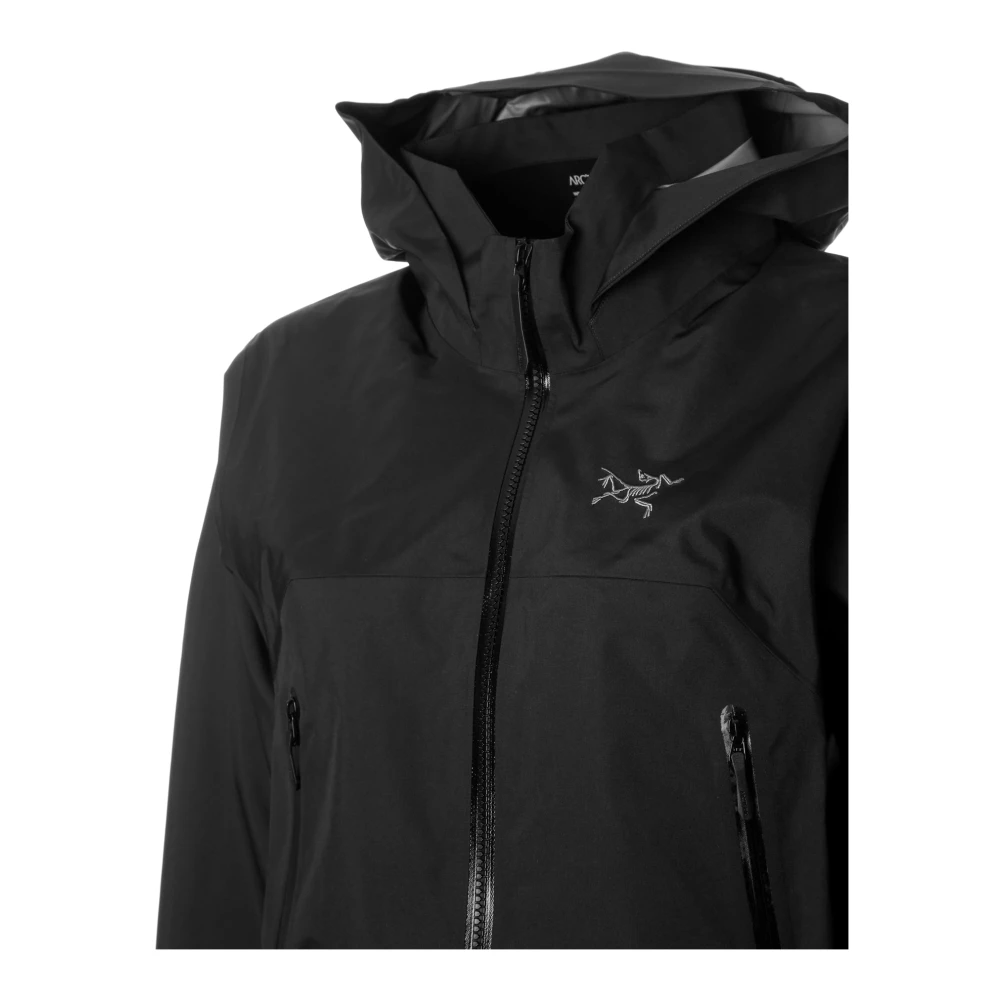 Arcteryx Waterdichte Gore-Tex Mantel met DropHood Arc'teryx Black Heren