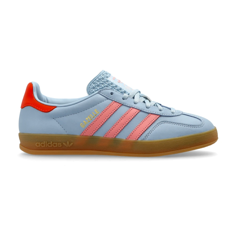 Adidas Originals Kvinno Blå Skor Dam, 39 Eu, Läder, Sportskor Gazelle Indoor W