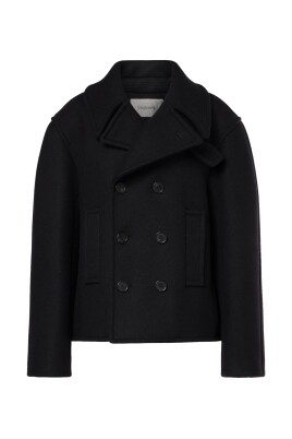 svart-ull-peacoat-damjacka