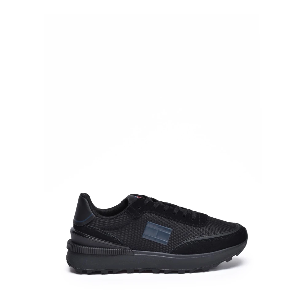 Tommy Jeans Technical Runner ESS Heren Schoenen Zwart