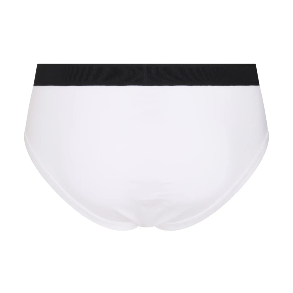 Tom Ford Zwarte katoenen tweepak slips Black Heren