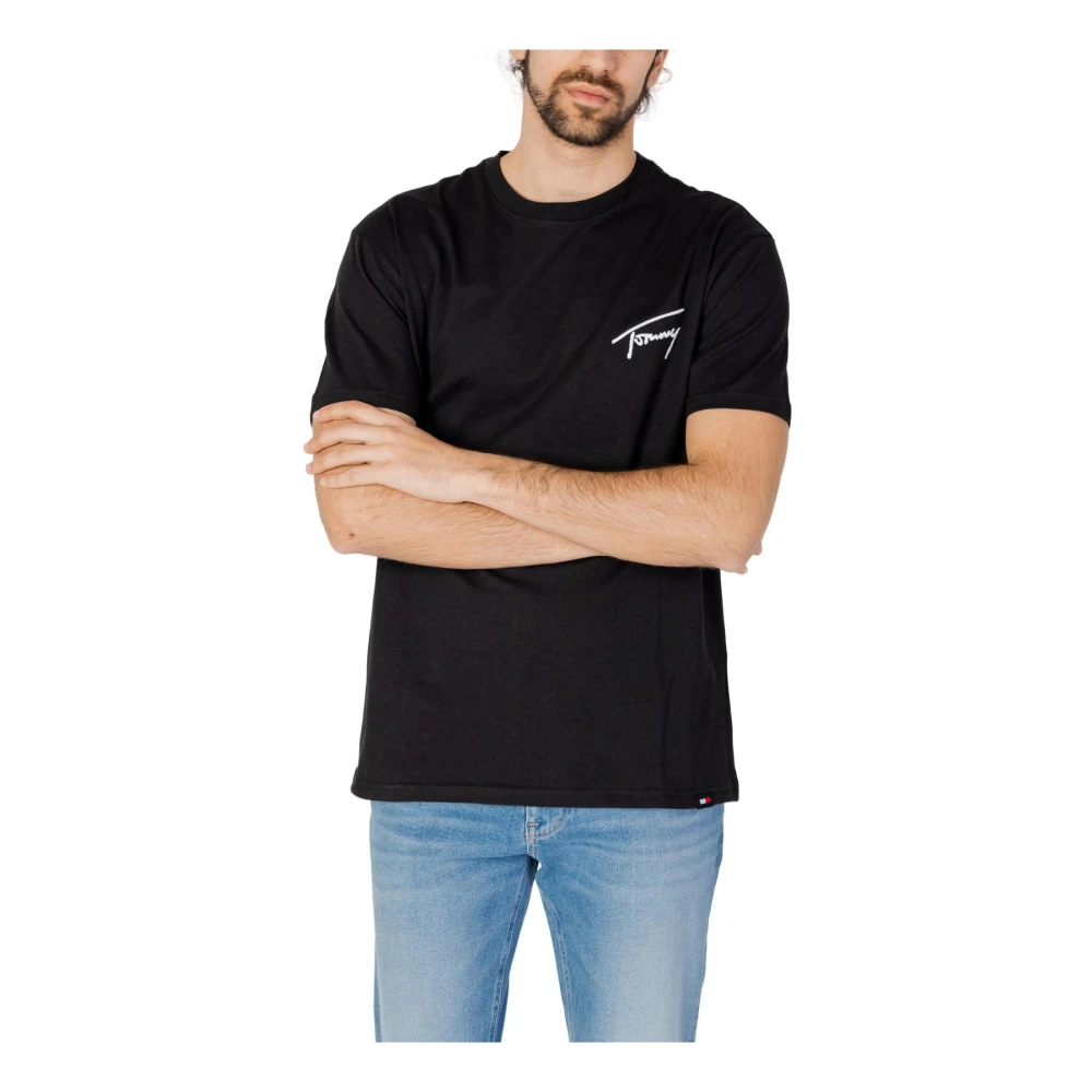 Tommy Jeans T-Shirts Black Heren