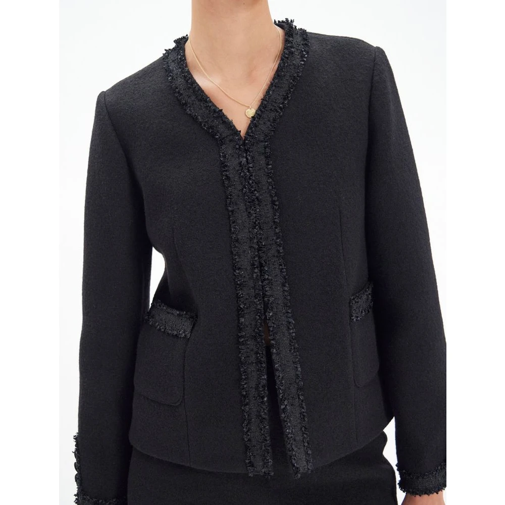 Ines De La Fressange Paris Misia Jacket Black Dames