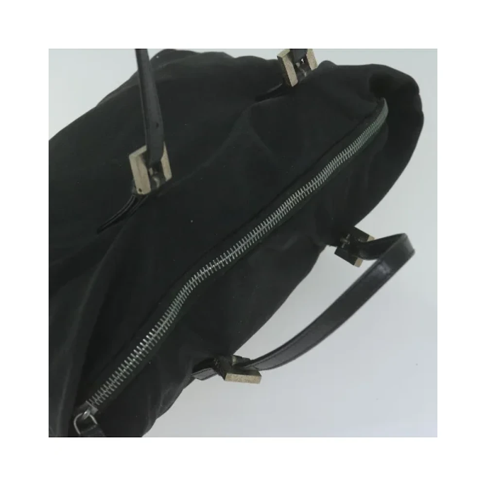 Fendi Vintage Pre-owned Nylon handbags Black Dames