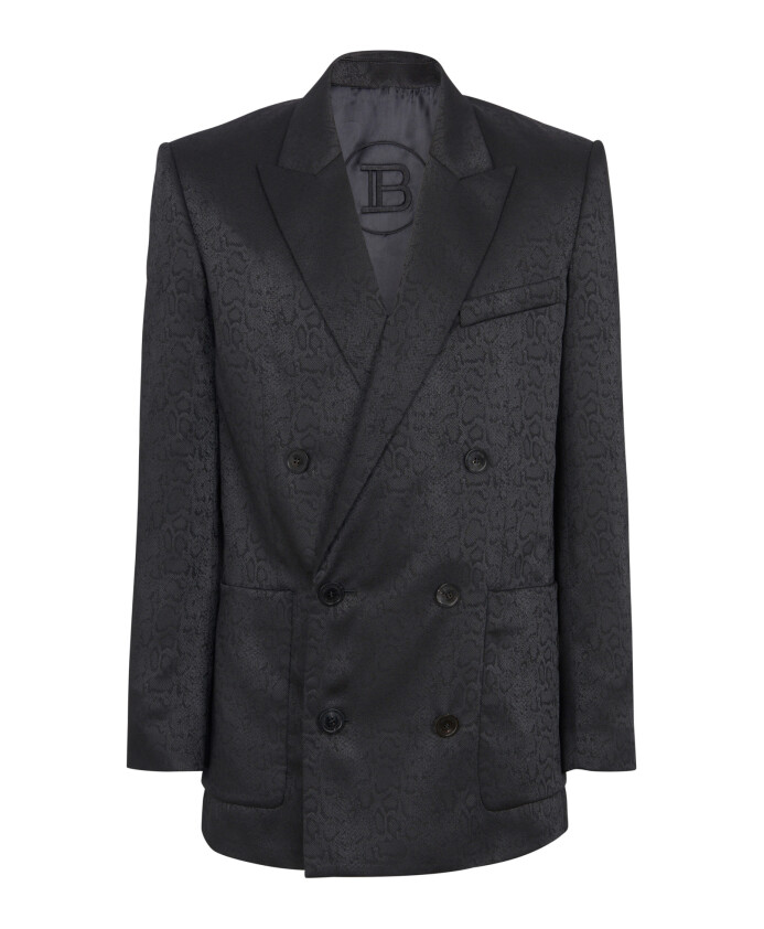 blazer-en-jacquard-python