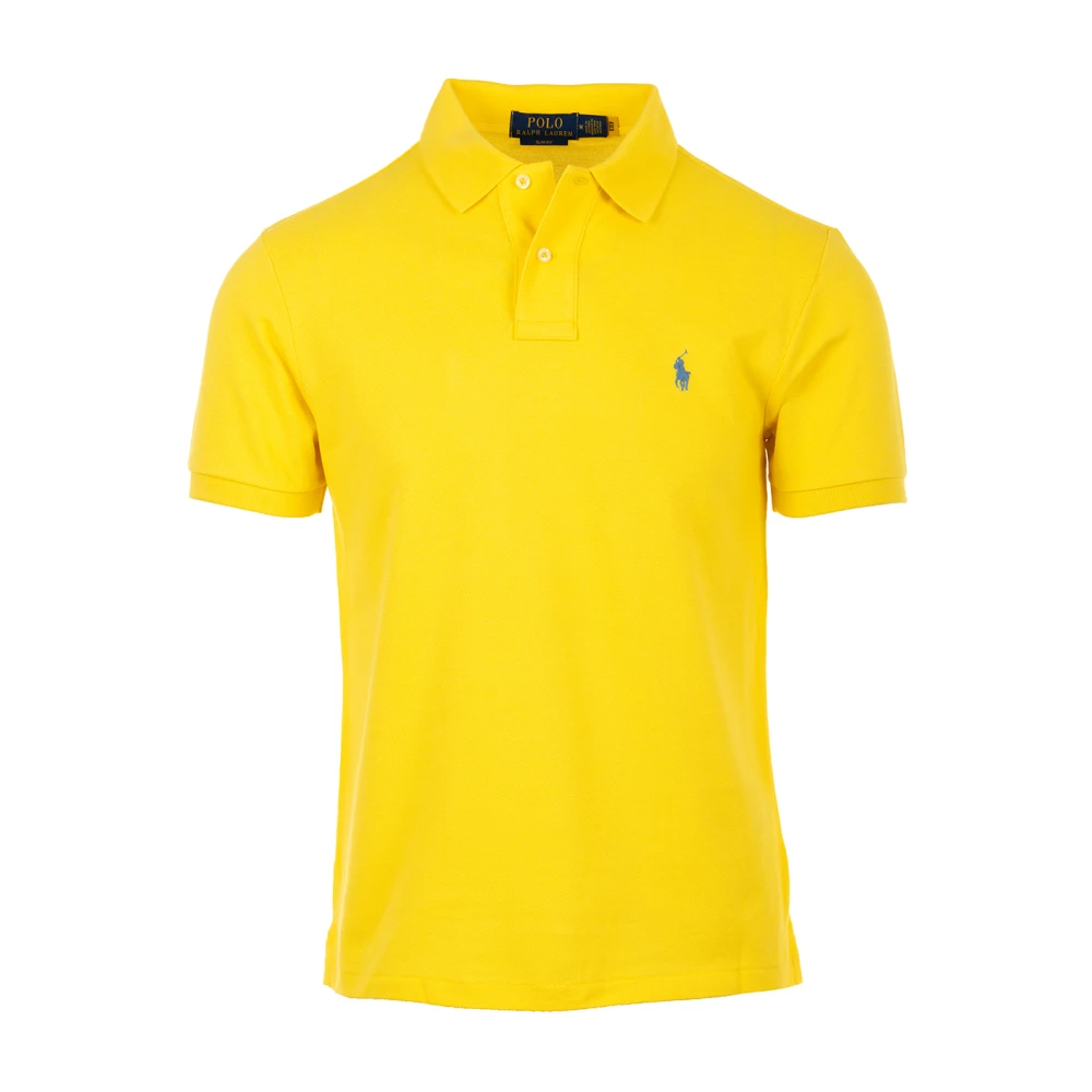 Ralph Lauren Gele T-shirts en Polos Yellow Heren