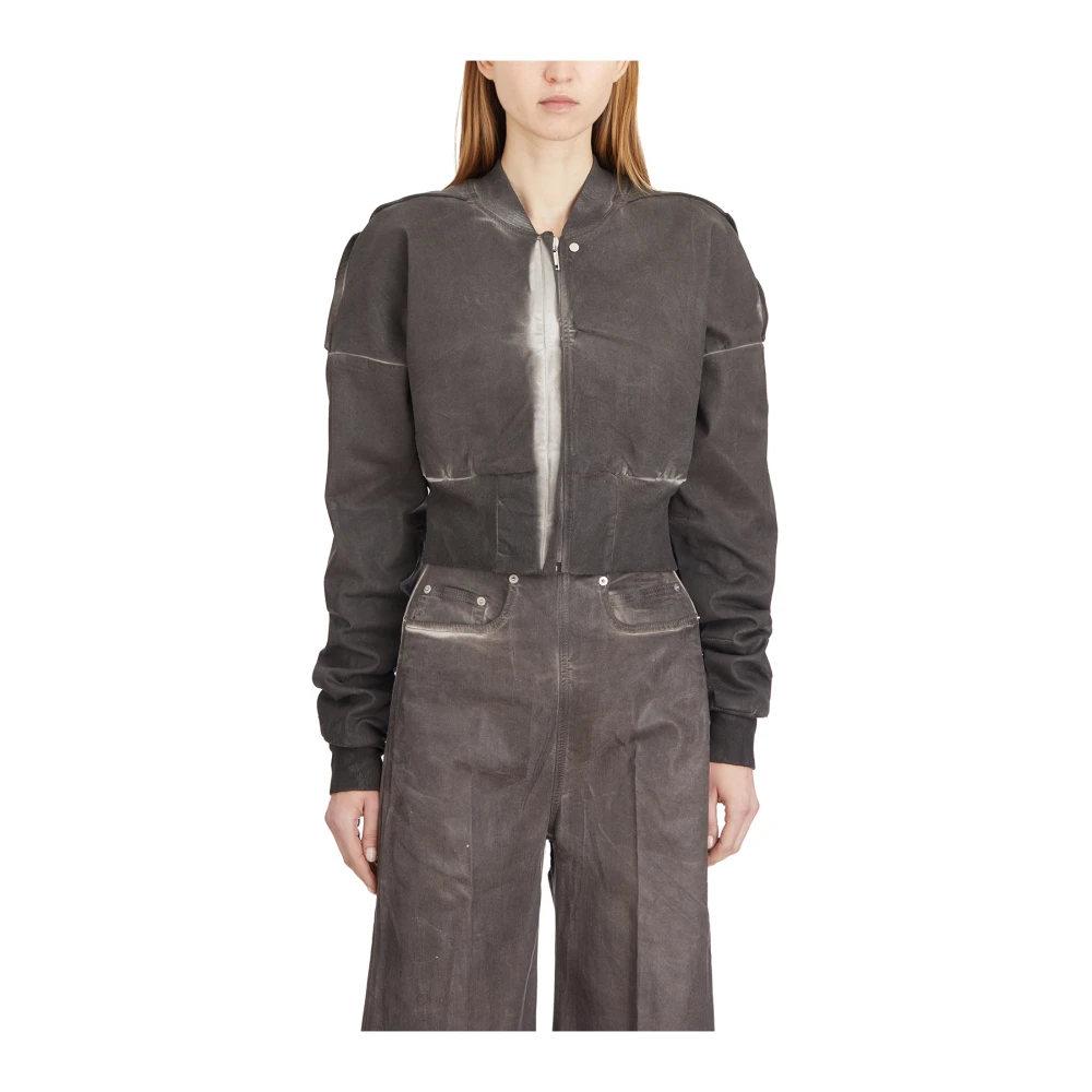 Jackets > Denim Jackets - - Rick Owens - Modalova