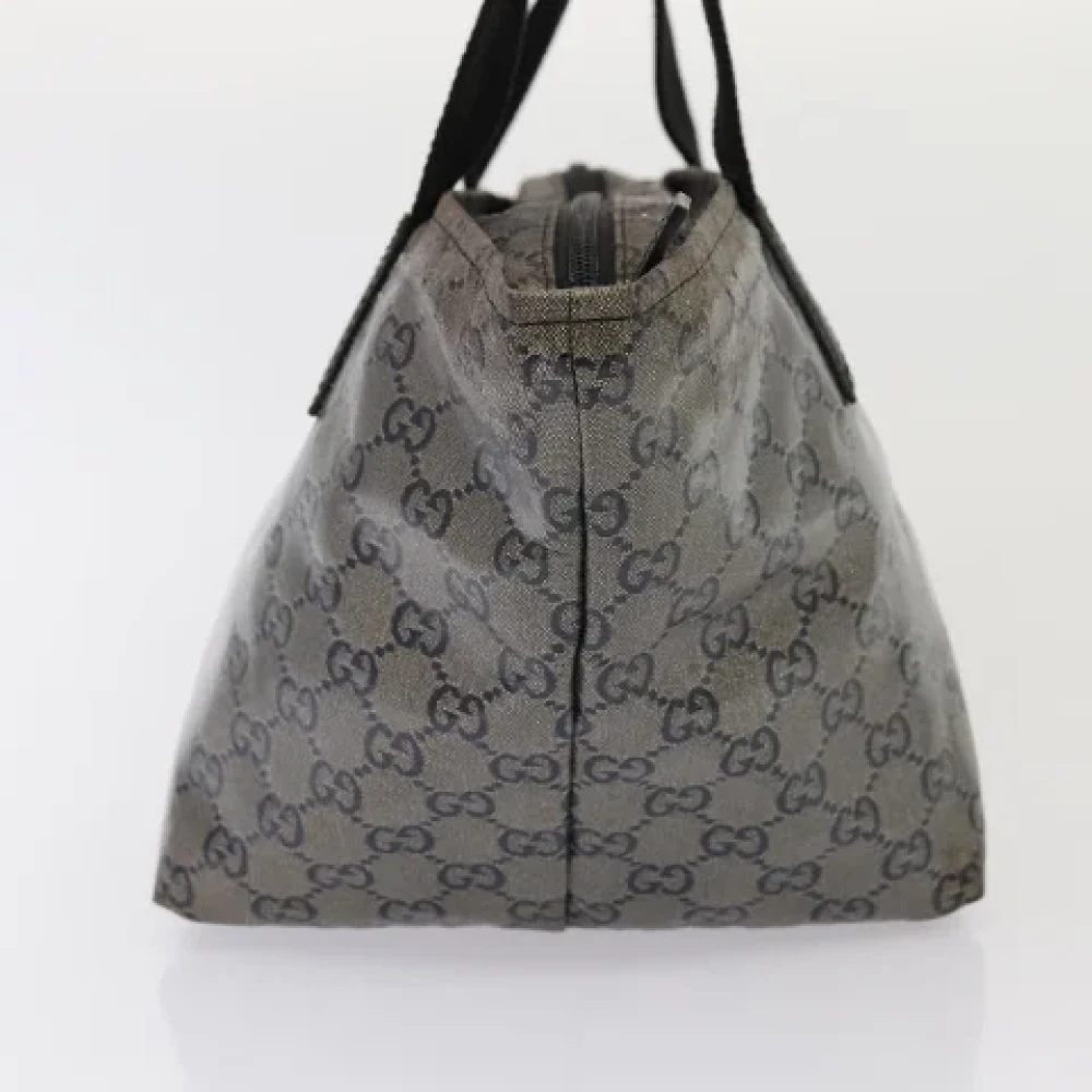 Gucci Vintage Pre-owned Canvas totes Black Dames