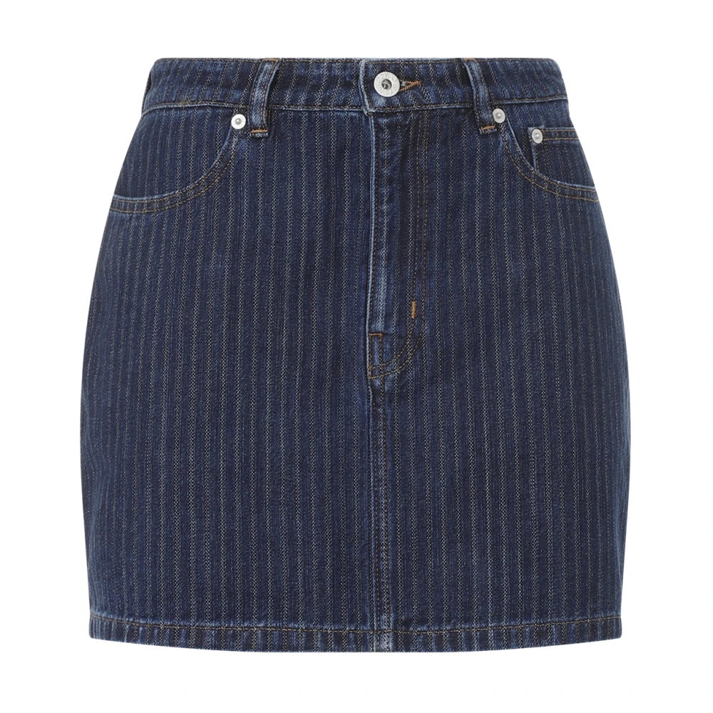 Kenzo Women's Blue Cotton Skirt