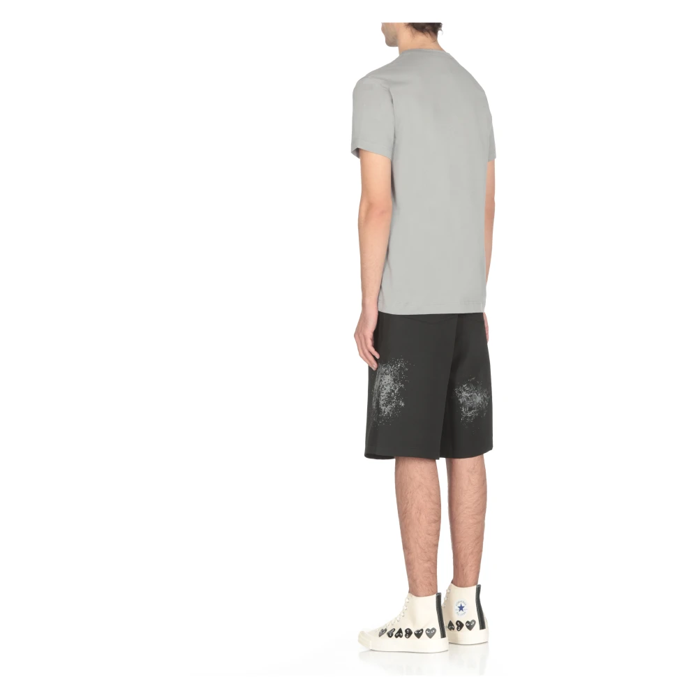 Comme des Garçons Grijze T-shirts en Polos met Logo Gray Heren