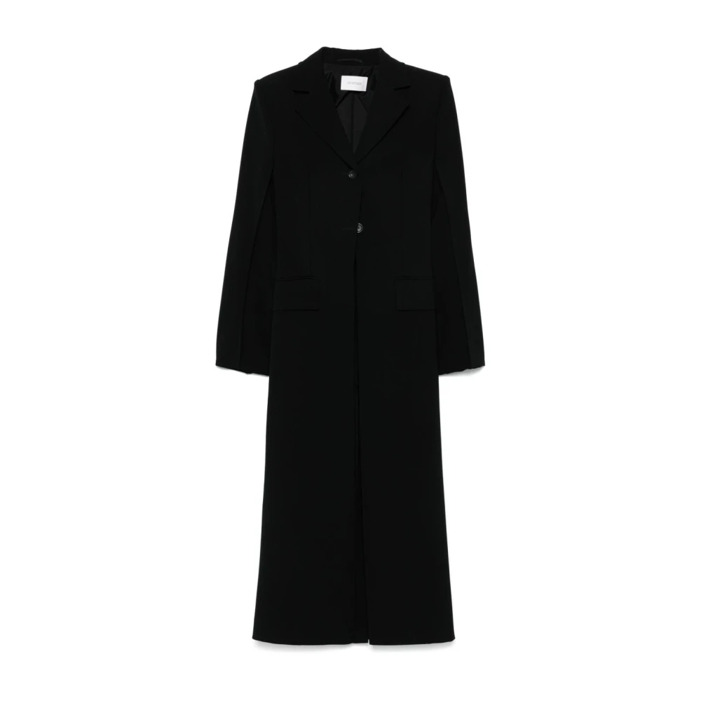 Sportmax Femme Noir - Aramisi Overcoat - Manteaux - Taille: 32 Fr