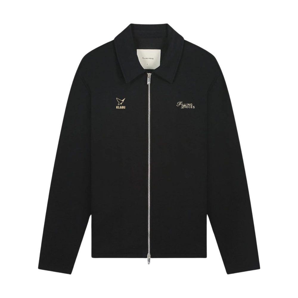 Filling Pieces Coach Jacket Klabu Black Heren