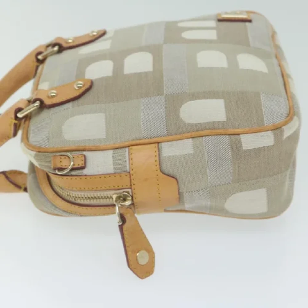 Bally Pre-owned Canvas handbags Beige Dames