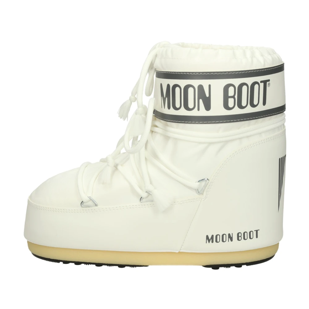 Moon Boot Icon Low Nylon - Female - Winter Boots - White - 6 Uk - Shoes