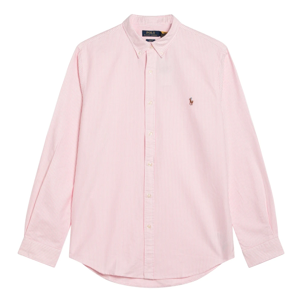 Polo Ralph Lauren Lange mouwen overhemd Pink Heren