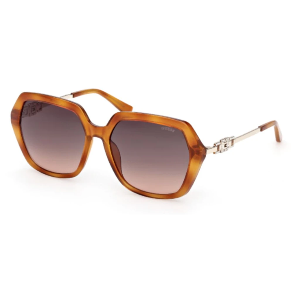 Guess Unisex Brown Gu00267 Square Sunglasses - Sunglasses - 57 Mm - Accessories