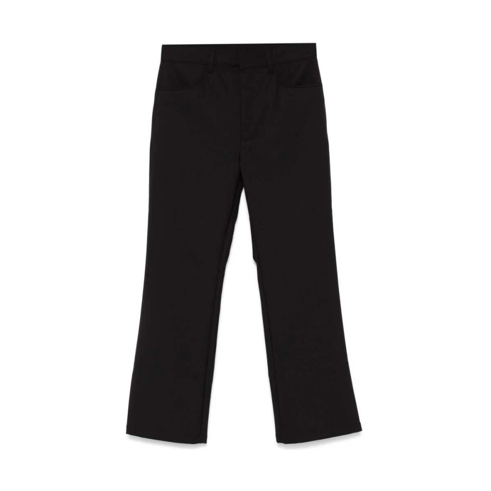Sunflower Wijde Twill Broek met Riemlussen Black Heren