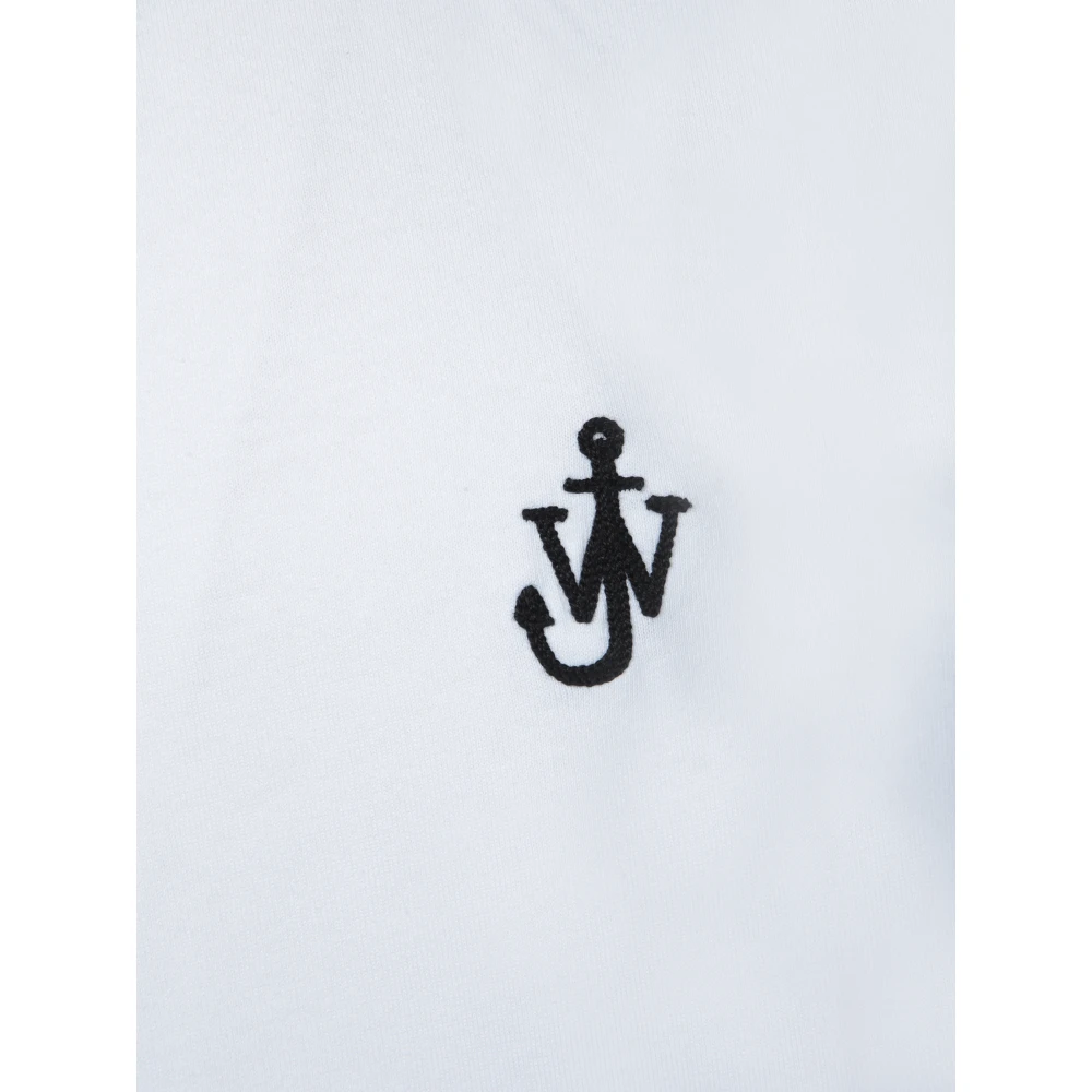 JW Anderson Anker Logo Wit T-shirt White Heren