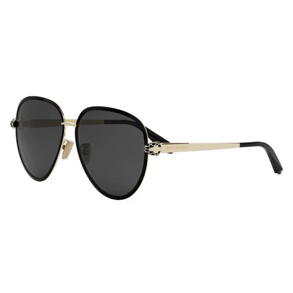 Bvlgari Black Authentic Serpenti Forever Glasses - Female - Sunglasses - 59 Mm - Accessories
