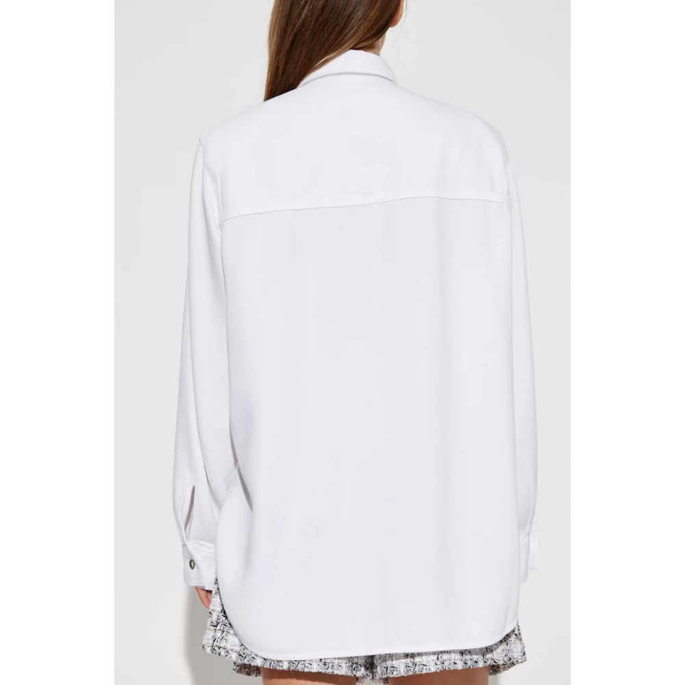 IRO Denim shirt Hikari White Dames