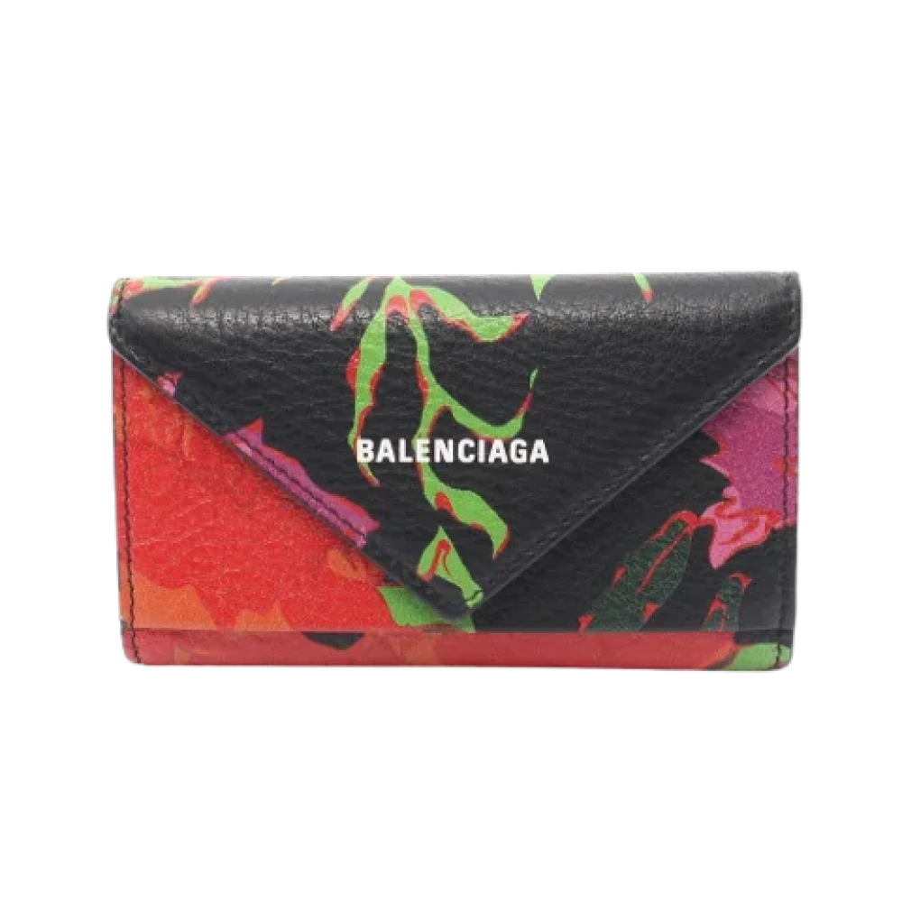 Balenciaga Vintage Pre-owned Canvas key-holders Multicolor Dames