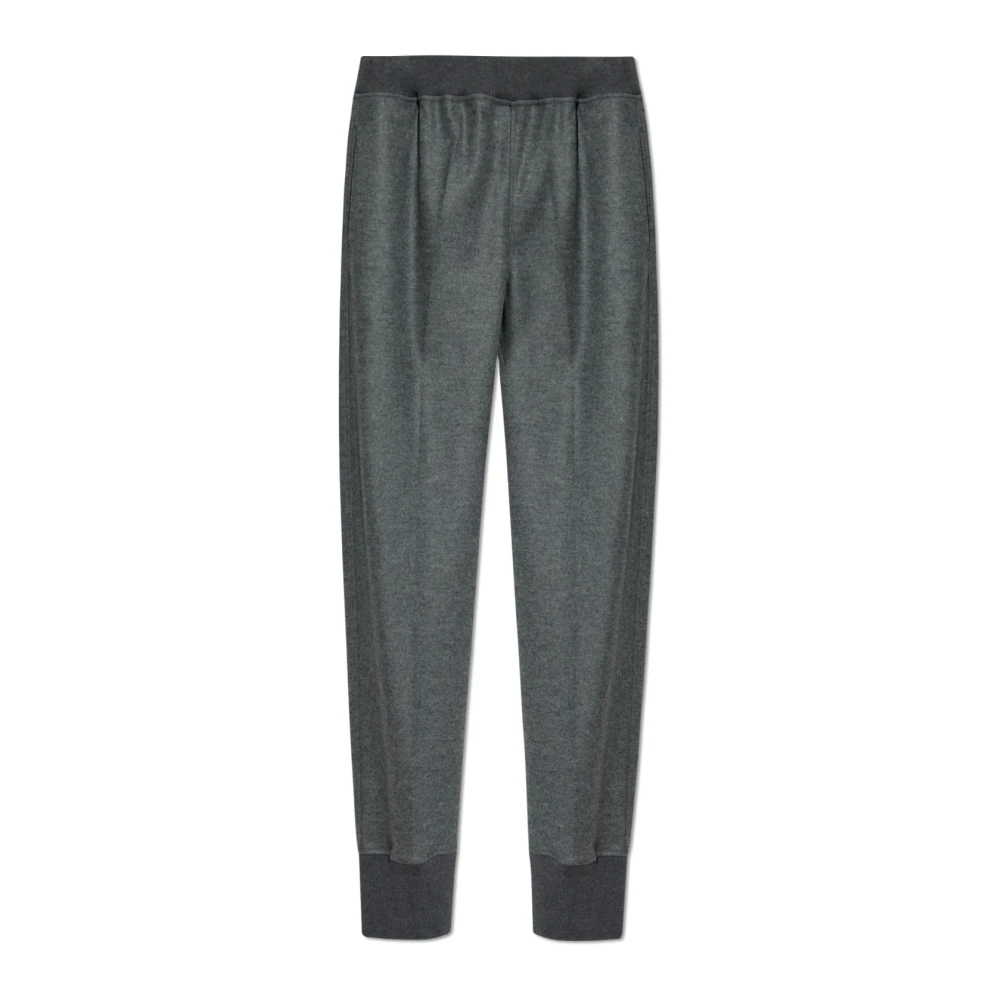 Jil Sander Uomo Grigio - Pantaloni Di Lana - Trousers - L