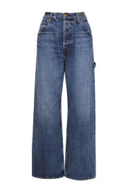 Jeansy dżinsowe z szerokiejogi