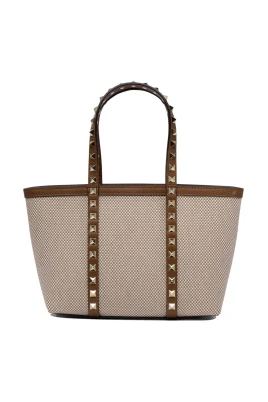 Rockstud Small Shopping Bag
