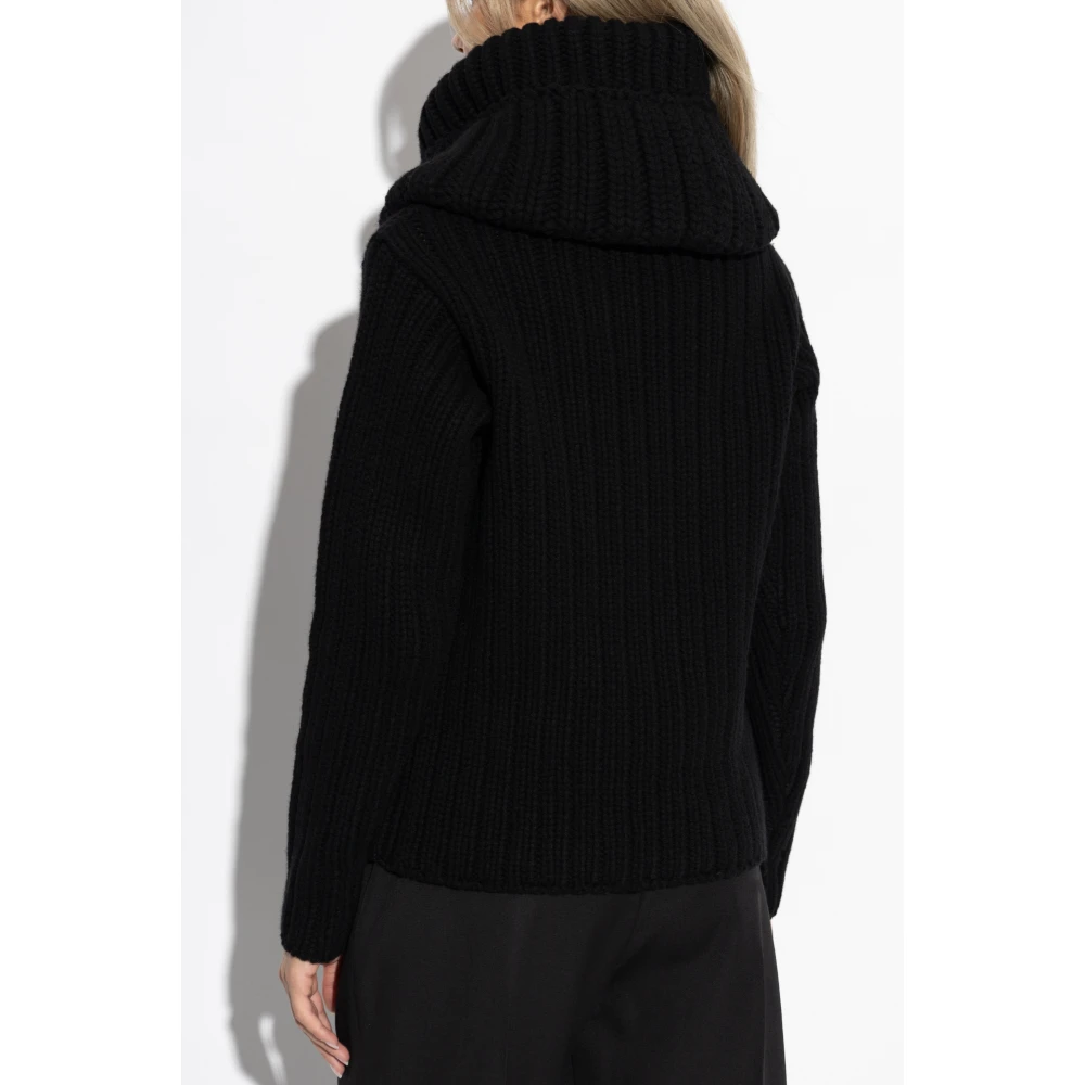 alexander mcqueen Wollen Turtleneck Black Dames