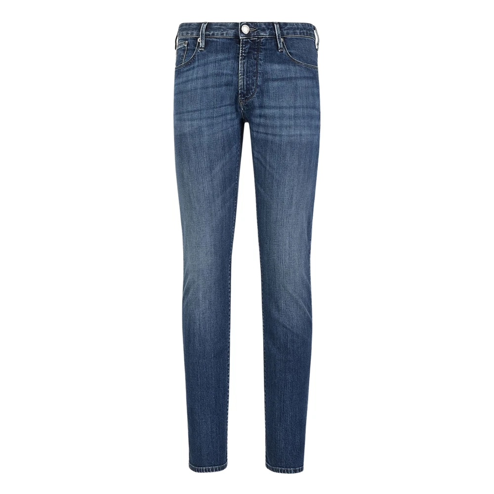 Emporio Armani Slim Fit Denim Jeans Blue, Herr