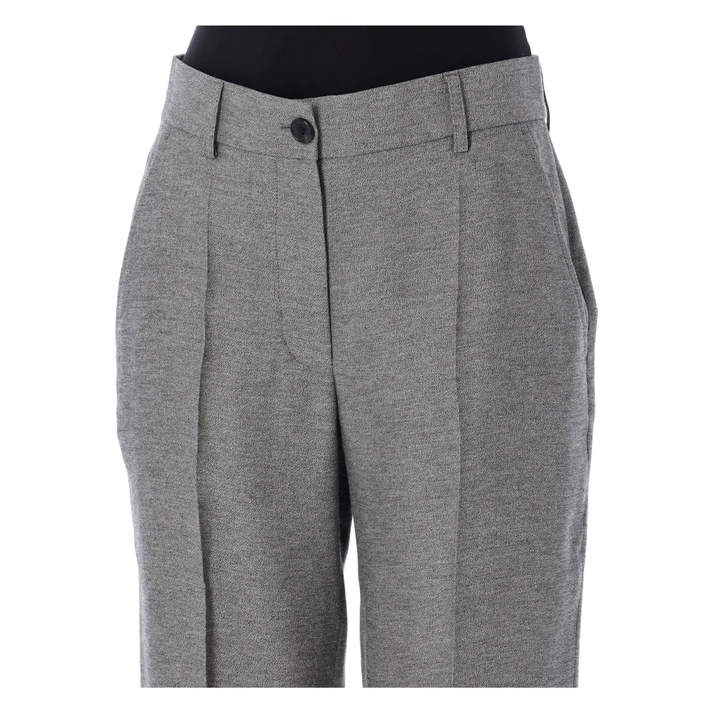 JW Anderson Grijze Formele Wijde Broek Gray Dames