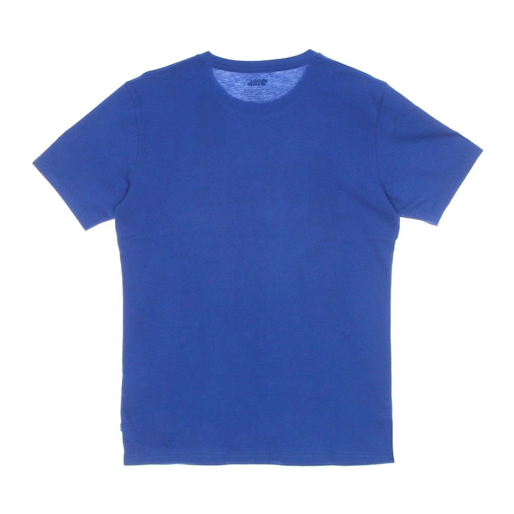Fjällräven Alpine Blue Logo T-shirt Blue Heren
