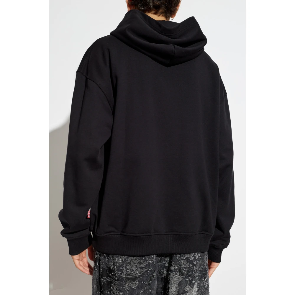 Diesel Hoodie S-Boxt-Hood-S1 Black Heren