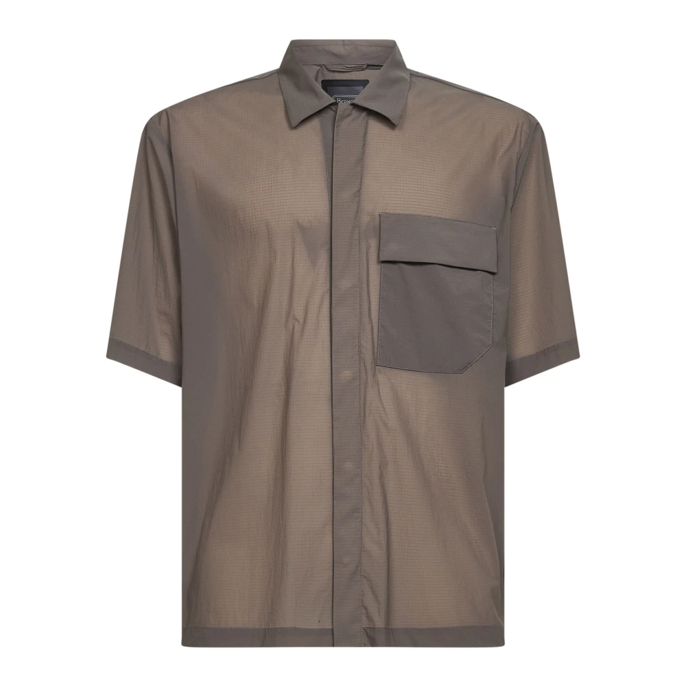 Herno Herren Braun Shirts, Xlgröße: