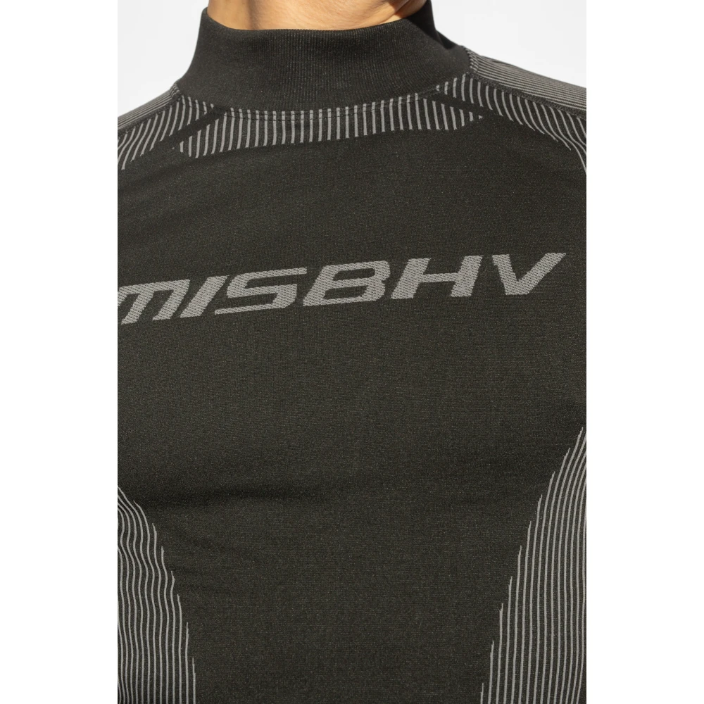 Misbhv T-shirt met logo Black Heren