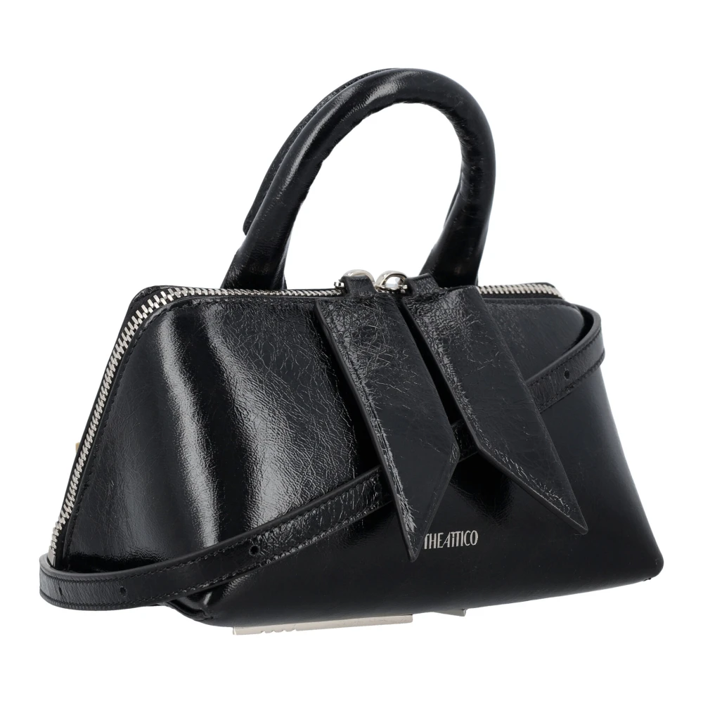 The Attico Zwarte Handtas Vrijdag Mini Tas Black Dames