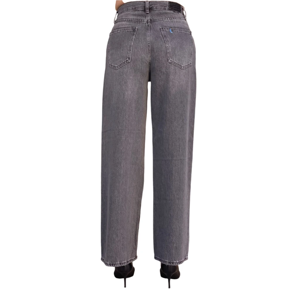 Liu Jo Stijlvolle Denim Jeans voor Mannen en Vrouwen Gray Dames
