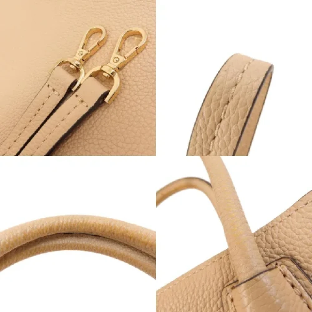 Michael Kors Pre-owned Fabric totes Beige Dames
