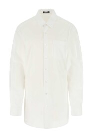 Camicia di cotone bianco elisabeth