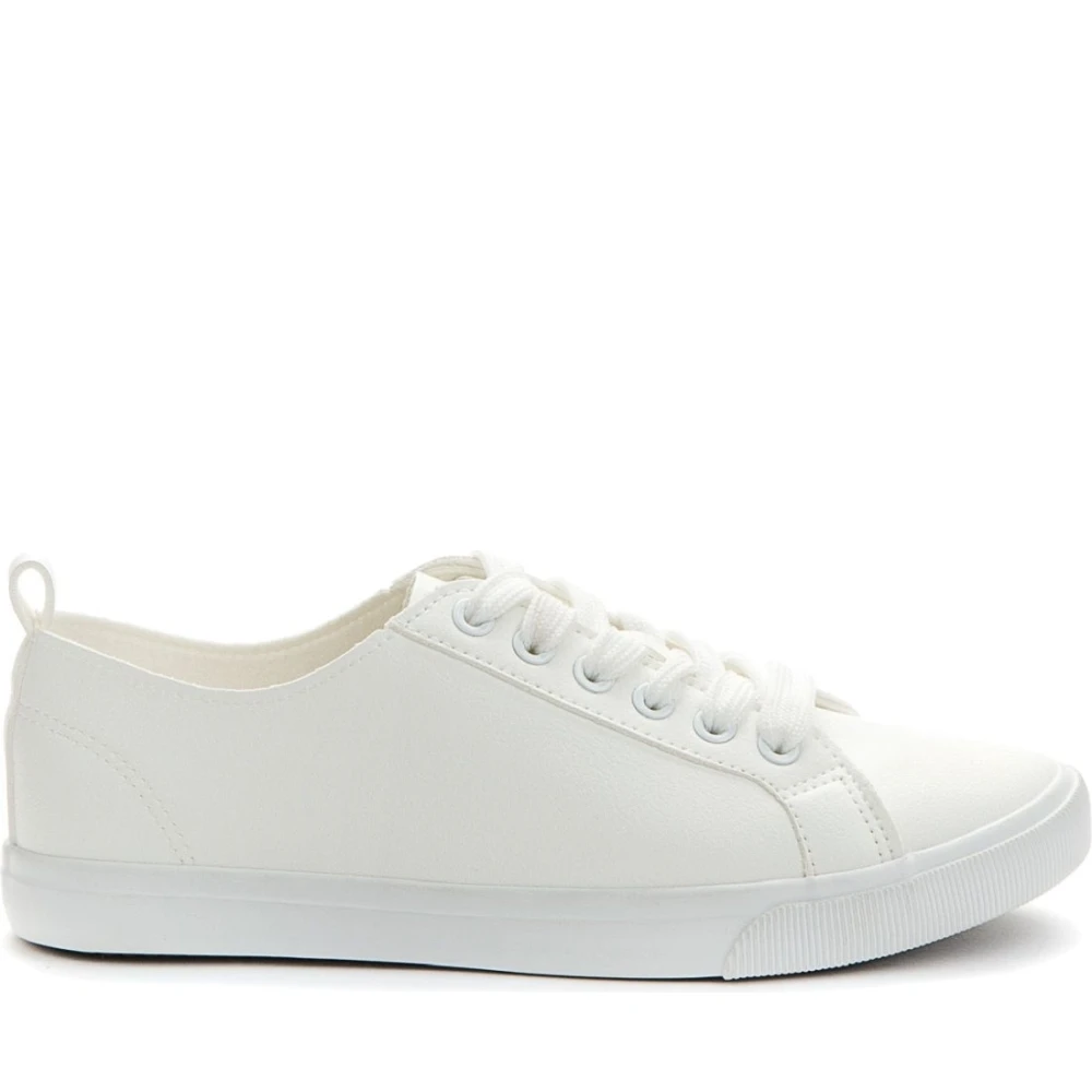 Keddo Witte Casual Sneakers voor Vrouwen Dames Schoenen